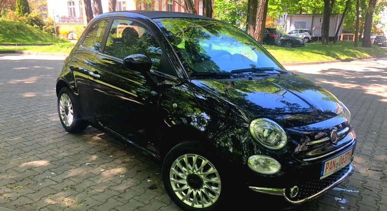 Fiat 500 cena 64000 przebieg: 14500, rok produkcji 2022 z Zabrze małe 232